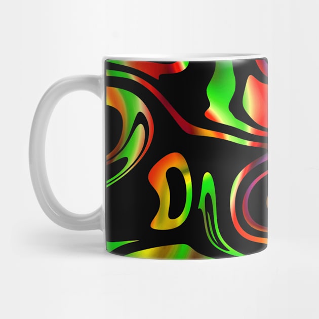 Trippy Flow Abstract Design by SartorisArt1